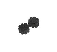 CTRXTGRL 10pcs Sponge Gathering Roller Compatible avec SR 3020 3030 3110 4000 4010 4020 4030 4040 4050 4060 4110 5000 5040 pour Le numéro de pièce B8303503 B4783503(Black on White)