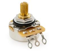 CTS 450G Vintage Tone A250K Potentiomètre Laiton Court Split Shaft 1/4 Pouce 10% Audio Taper pour Guitare électrique Basse