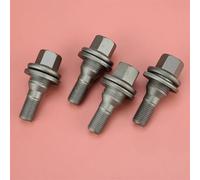 Cttabkl vis de Roue de Voiture Compatible avec Peugeot 206 207 307 308 406 407 607 Écrous De Moyeu De Roue 540567 9817024580 4 Pièces Boulon D'écrou De Roue Hexagonal De 17 Mm