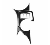 Cttabkl Voiture décoration Compatible avec Nissan pour 370Z Z34 2009-2016 2017 2018 2019 2020 Bouton Console Centrale Intérieure Voiture Autocollant Revêtement D'habillage De Panneau De Tasse d'eau