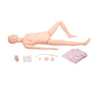 CTTQIBUIN Mannequin de Formation en Soins Infirmiers, Mannequin Humain de démonstration Grandeur Nature, modèle d'enseignement éducatif Multifonctionnel, simulateur de Soins corporels de Mannequin