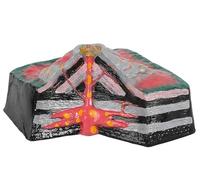 CTTQIBUIN Structure Interne volcanique, modèle tectonique des plaques 3D, modèle de démonstration volcanique avec Lave, Outils d'enseignement de la géographie, for l'étude de la géomorphologie.