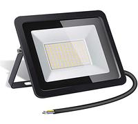 CTWUYOU 50W LED Projecteur Extérieur IP68 Projecteur Imperméable 6500K Projecteur Blanc Froid Applique Murale Jardin Lumière ， Éclairage Lumière De Sécurité pour Entrepôt Cour Route Et Stade