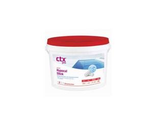 CTX Pro -Chlore non stabilise (hypochlorite de calcium) Hypocal CTX 123 - Sticks 300 g / 5,4 kg