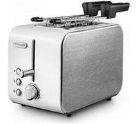 DeLonghi CTX2203.W Grille-pain 2 compartiments - blanc