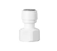 Ctyjia 1 Pièces Raccord Tuyau Eau Frigo, 1/2" Femelle à 3/8" Filtre à Eau Raccord Rapide, Adaptateur de Raccord Rapide pour Système RO