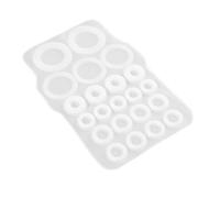 Ctyjia Kit de 22 Pièces joints toriques en caoutchouc de silicone 6 Tailles Universal Ont Assortiment Set, pour robinet, tuyau, pommeau de douche sanitaire