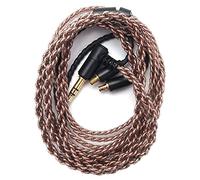 Ctzrzyt A2Dc Connecteur Câble en Cuivre Pur pour Casque ATH Cks1100 E40 E50 E70 Ls200 Ls300 Ls400 Ckr90 Ckr100 Ls50 Ls70 Ecouteurs