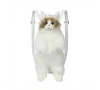 CU-MATE Sac à dos mignon en peluche avec motif chat et plusieurs sacs à bandoulière tendance avec sangles réglables, Muppet Sac à dos pour chat, M, Mode
