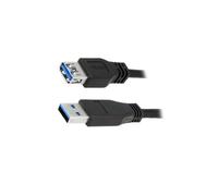 CU0042 Câble USB 3.0 USB Femelle A,USB A Mâle nickelé 2m 30AWG LOGILINK