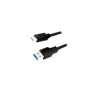 CU0167 Câble USB 3.0 USB mâle A, USB C mâle 0,5 m noir LOGILINK