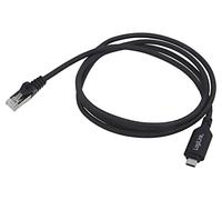 CU0412 Câble USB 3.2 RJ45 mâle,USB C mâle nickelé 2m S/FTP LOGILINK