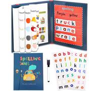 Cuackamily Alphabet Puzzle en Bois ABC Lettres Bois Lettres pour Enfants Jouets éducatifs pour Jeunes Enfants de 1 à 6 Ans Jeu Éducatif Jeux éducatifs d'apprentissage pour Les Enfants