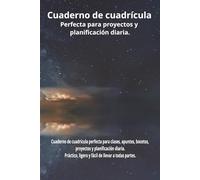 Cuaderno cuadriculado 6x9 pulgadas | 180 páginas | Tapa blanda mate | Ideal para estudiantes, matemáticas, dibujo técnico y notas: Cuaderno de ... y planificación diaria. Práctico, ligero.