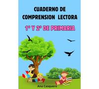 Cuaderno de Comprensión Lectora 1º y 2º de Primaria: Me encanta leer y dibujar