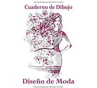 Cuaderno De Dibujo, Diseño De Moda: Libro De Bocetos Para Diseñadora Principiantes, Modelo De Color Rosa