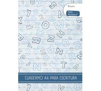 Cuaderno de escritura - Pauta Montessori 6 mm A4