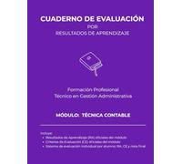 Cuaderno de evaluación FP: Técnica Contable | 30 Alumnos