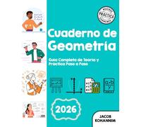 Cuaderno de Geometría: “Práctica lista para exámenes para estudiantes de preparatoria”
