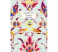 Cuaderno de la Profesora: Planificador de clases mensual y semanal para docentes, semana vista