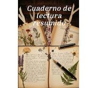 Cuaderno de lectura resumido: Cuaderno de lectura para completar a medida que avanza en su lectura, 132 páginas, dos poemas.