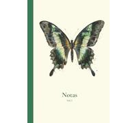 Cuaderno de mariposas, Cuaderno de campo, Cuaderno verde, Escritura creativa