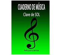 Cuaderno De Música - Clave De Sol - 12 Pentagramas Por Página