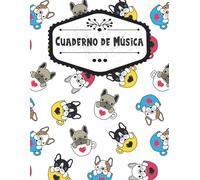 Cuaderno De Música: Cuaderno De Pentagramas, Libro De Partituras Con Pentagramas Para Composición Musical, Gran Regalo Para Músicos, 100 Páginas, Tamaño A4 Grande (21,59 X 27,94 Cm), Cubierta Brillant