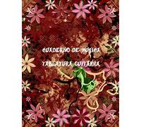 Cuaderno De Música Tablatura Guitarra: Libreta De Partituras O Pentagramas Libreta Notación Musical, Tamaño A4, 5 Tablaturas Y 5 Diagramas De Acordes Por Página, 200 Páginas (Español) Tapa Blanda