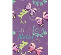 Cuaderno de Notas con Diseño de Mariposas: Regalo Perfecto para los amantes de las Mariposas. Para Niñas, Adolescentes y Mujeres