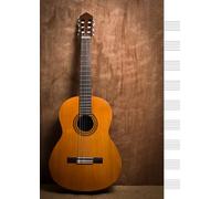 Cuaderno de tablatura Guitarra: 9 tablaturas por página, tamaño A4, papel blanco, 110 páginas. Ideal para guitarristas, estudiantes de guitarra, ... de música para guitarra, cuaderno tablaturas-