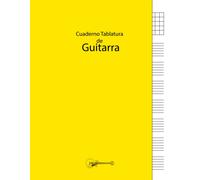 Cuaderno De Tablatura Guitarra Seis Cuerdas: 7 Tabs Por Página. Libro Música Para Guitarra Notas Musicales, Tabulación De Guitarra En Blanco Libros De Música