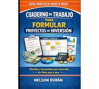 CUADERNO DE TRABAJO: Formulación de Proyectos de Inversión