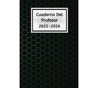 Cuaderno Del Profesor 2025/2026: Negro - Agenda Del Profesores Semana Vista | Español, Calendario educacion y Más Septiembre 2025 a Agosto 2026