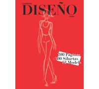 Cuaderno Diseño: Libro de Bocetos Para Diseñadora de moda y estilistas | +300 siluetas | 12 modelos diferentes