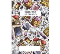 Cuaderno Escolar Primaria A4 · Doble Pauta y Cuadriculado: Para escritura, caligrafía y matemáticas · Ideal 2.º a 4.º Primaria · Tamaño A4