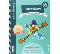 CUADERNO ESCRITURA SERIE ENTRENATE 6 PRIMARIA