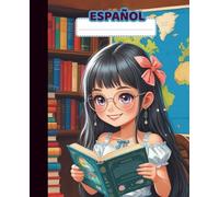 Cuaderno Kawaii Personalizado de Español: Colección Cuadernos Mágicos Kawaii, el Complemento Perfecto para Organizar y Brillar en el Cole, 100 Páginas ... para Niñas y Adolescentes, Tapa Blanda