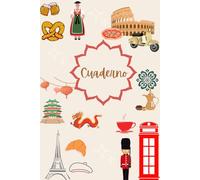 Cuaderno para estudiantes de idiomas: Libreta con elementos culturales para aprender una lengua extranjera