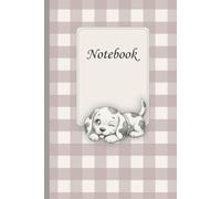 Cuaderno rosa vichy cuadricula: La Perrita Milka