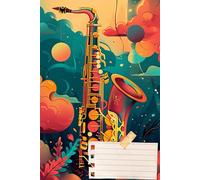 Cuaderno Saxo Tenor:Escribe tus Partituras
