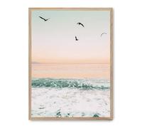 Cuadro birds flying over the sea_FASE5