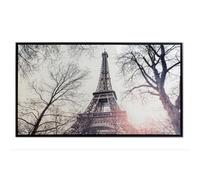 CUADRO LIENZO PS 144X3,5X84 PARIS ENMARCADO BLANCO