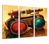 Cuadros Camara Tableau Moderne Photographique, Impression sur Bois, Appareil Photo Vintage, 97 x 62 cm, ref. 26633