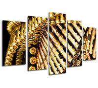 Cuadros Camara Tableau Moderne Photographique, Impression sur Bois, Balles, Armes, Guerre, 165 x 62 cm, ref. 26326