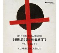 CUARTETO CASALS - SHOSTAKOVICH COMPLETE STRING QUARTETS VOL. 1 - CD AL - G3z