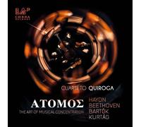 Cuarteto Quiroga – ATOMOS: The Art of Musical Concentration – CD