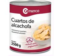 Cuartos de Alcachofa, Cœurs d'Artichauts en Quartiers, Boîte 2500g, Format Professionnel