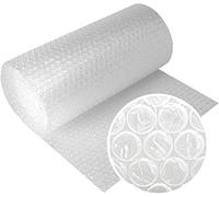 CUATRO GASA Emballage en papier bulle, 50 cm x 40 m, triple couche, résistant, idéal pour protéger tout produit, Transparent