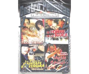 Cuatro Peliculas: La Voz De Los Caracoles / El Hombre De La Marca / Capitan Fantasma /Sangre De Gatillero